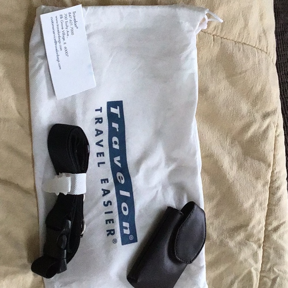 🟩🟪Brown leather travelon bag🟪🟩 - Picture 5 of 5